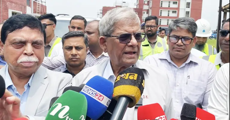 কথা বলেছেন মির্জা ফখরুল ইসলাম আলমগীর
